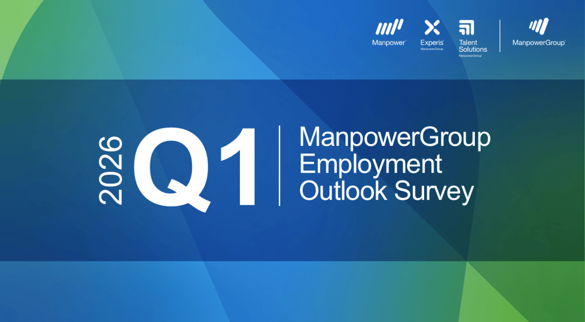 Manpowergroup employment outlook survey Q1 2026