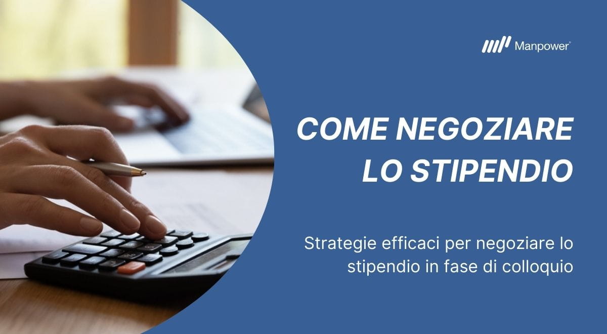 Come negoziare lo stipendio